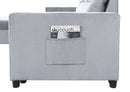 Ivy - Reversible Sleeper Sectional Sofa With Storage Chaise And Side Pocket by Unique Piece Furniture