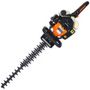 26cc 2 cycle gas powered hedge trimmer, double sided blade 24",recoil gasoline trim blade