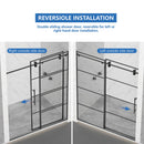 Matte Shower Doors - 56-60" W x 72" H