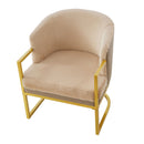 Upholstered Reading Accent Armchair For Living Room