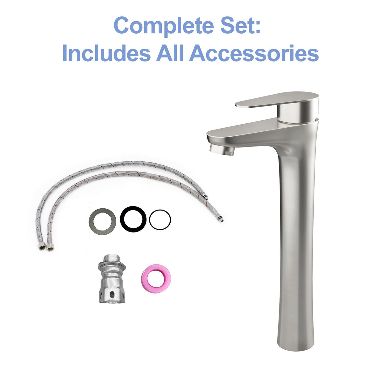 Single Handle Vessel Sink Faucet, photo 11 of 18