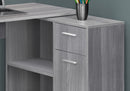 Computer Desk, Home Office, Corner, Storage Drawers, L Shape, Contemporary & Modern by HouseOfZazla