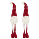 Christmas Gnomes Decorations, Christmas Table Home Ornaments For Holiday Party Gifts (Set of 2) - White / Red by HouseOfZazla
