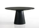 Jasper - 7 Piece Round Dining Room (Set of 7) - Ebony Black by Unique Piece Furniture