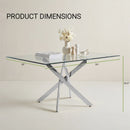 Modern Rectangular Table For Dining Room by Unique Piece Furniture