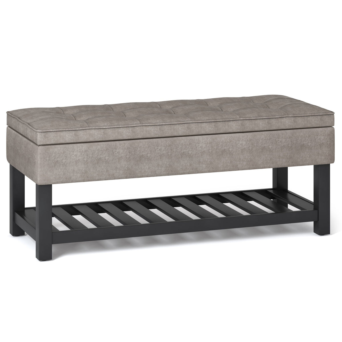 Cosmopolitan - Storage Ottoman Bench With Open Bottom, photo 6 of 40