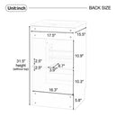 Bathroom Vanity With Sink, Cabinet With Adjustable Shelf by HouseOfZazla