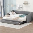 Upholstered Daybed With 2 Drawers by HouseOfZazla