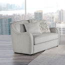 Mahler - Chair With 2 Pillows - Beige Linen by Unique Piece Furniture