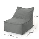 Ettie - Water Resistant Fabric Bean Bag Chair by Unique Piece Furniture