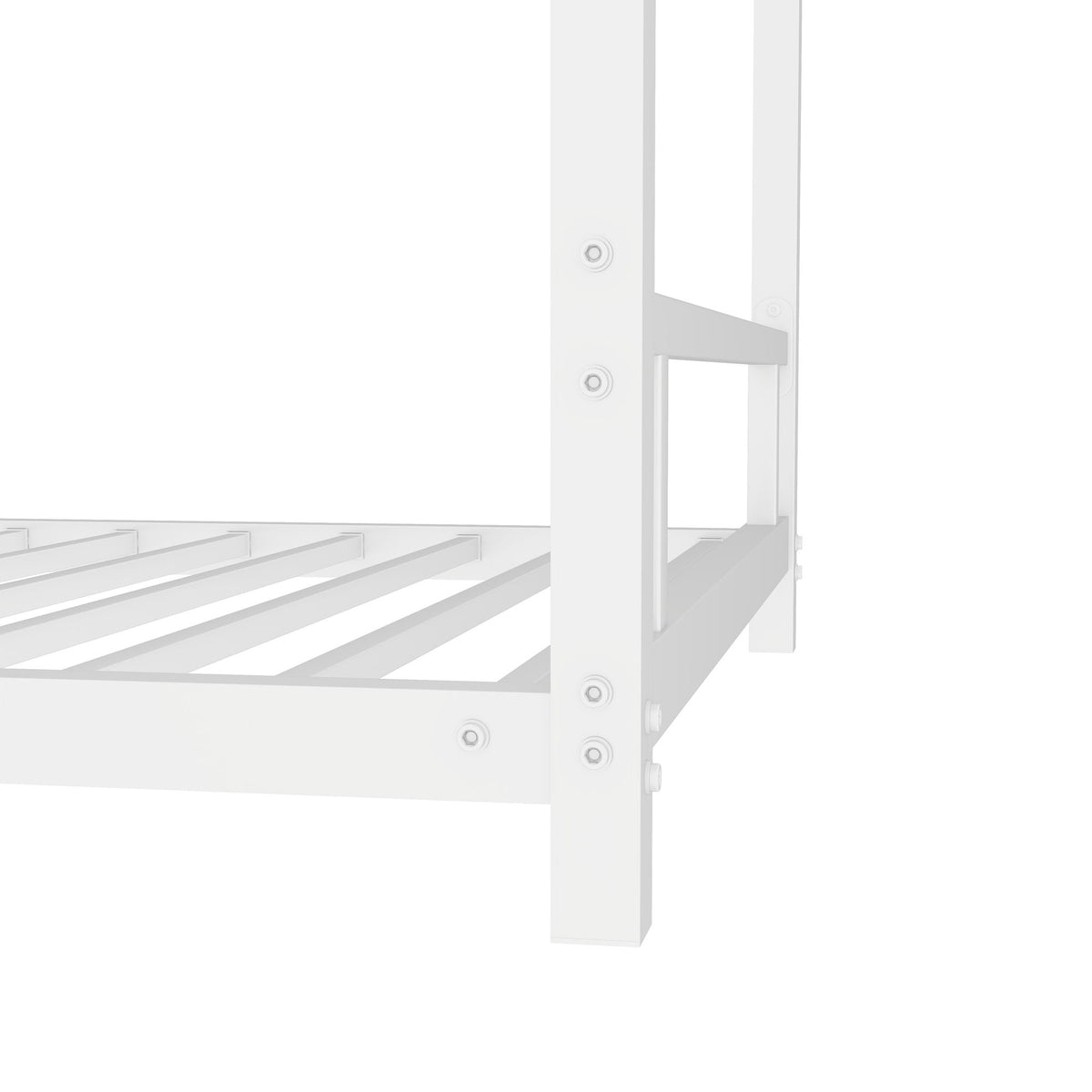 Bunk Bed With Noise Reduction And Safety Guardrail, photo 17 of 22