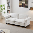Luxury Chenille Upholstered Loveseat Couch