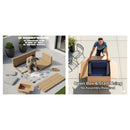 Modern Wicker Outdoor Seating Set With Cushions by HouseOfZazla