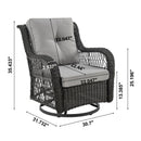 Fruttuo - 3 Piece Outdoor Patio Set by HouseOfZazla