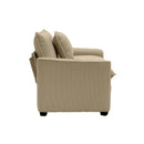 Modern Classic Fabric Single Chair Deep Seat Sofa With Pillow