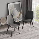 Modern Dining Chair Living Room Metal Leg Dining Chair (Set of 2) by HouseOfZazla