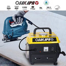 Portable Outdoor Generator Low Noise Gas Powered For Home Use - Yellow by HouseOfZazla