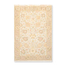 3'10" x 5'10" Hand Knotted Reversible Wool Area Rug Blue