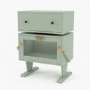 Robot LED Nightstand With 360° Rotating Drawer by HouseOfZazla