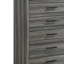 Denver - 5 Drawer Chest - Gray