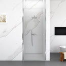 32"W x 72"H Frameless Circular Pivot Shower Door by HouseOfZazla