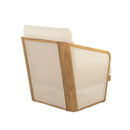 Royal Wood Textilene Club Chair and MGO Side Table