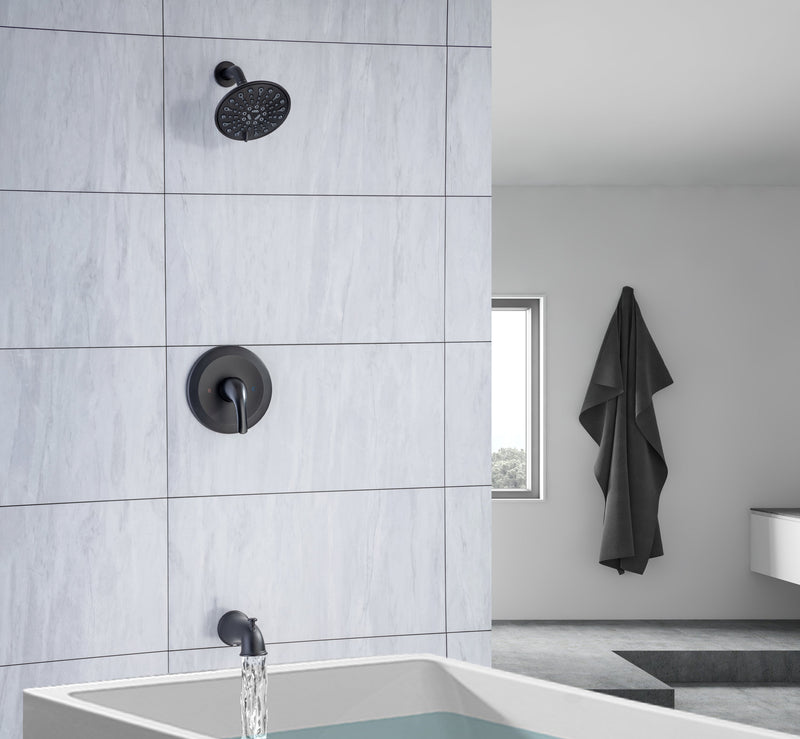 6 In. Detachable Handheld Shower Head Shower Faucet Shower System