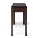 Cosmopolitan - Wide Console Sofa Table - Mahogany Brown by HouseOfZazla