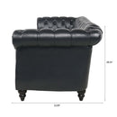 Man Cave 84.65' Arm Chesterfield Three Seater Sofa