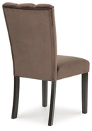Jeshina - Dining Upholstered Side Chair (Set of 2) - Mocha by Unique Piece Furniture