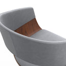 Lowell - Adjustable Swivel Bar Stool - Stone Gray by HouseOfZazla