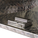 29inch Aluminum tool box,heavy duty truck bed tool box,outdoor trailer pickup storage tool box,RV storage organizer,underbody box w/lock keys,silver, 29x16.5x18.5inch