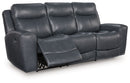 Bexhurst - Power Reclining Sofa With Adjustable Headrest by Unique Piece Furniture