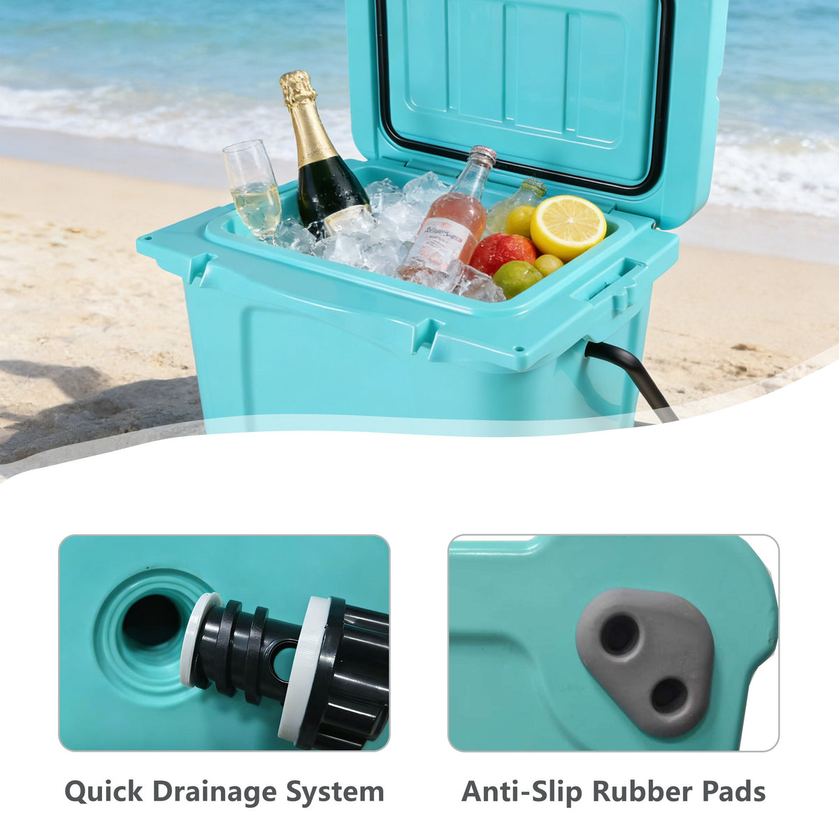 25QT Portable Insulated Cooler, photo 8 of 10