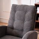 Accent Rocking Chair With Footrest, High Back by Unique Piece Furniture