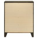 Wilkes 4-drawer Chest of Drawers Dark Cocoa