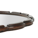 Round Wood Wall Mirror - 31.5"