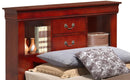 Traditional Style Bookcase Storage Bed by HouseOfZazla