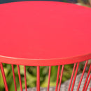 Lassen - Modern Outdoor Side Table With Hourglass Design