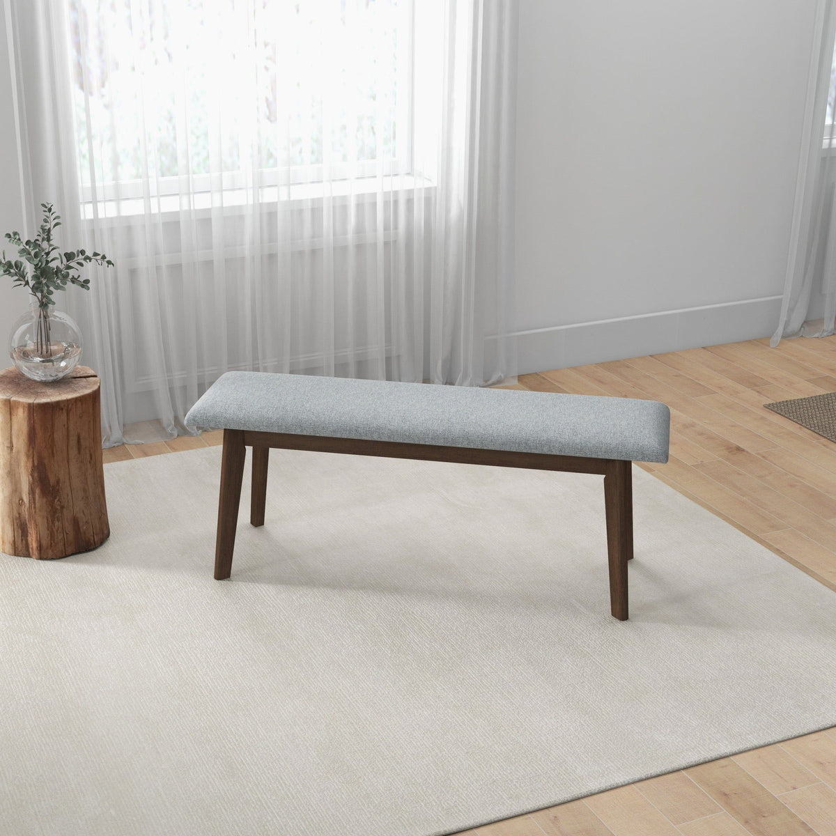 Carlos - Upholstered Bench, photo 9 of 13