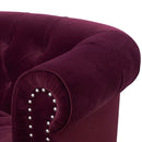 La Rosa - Victorian Chesterfield Tufted Sofa by HouseOfZazla