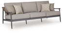 Ocean Beach - Sofa With Cushion - Gray by Unique Piece Furniture
