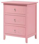 Dove Tailed Drawers 3 Drawer Nightstand by Unique Piece Furniture