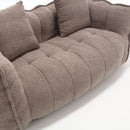 Cozy Beanbag Chair With High Resilience Foam Core For 2 by HouseOfZazla
