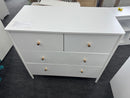 White 4-Drawer Kids Dresser