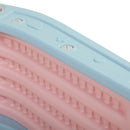 2 in 1 Slide, Toddler Freestanding Extra Long Slide with Basketball Hoop & Ball, Indoor Outdoor, Pink