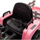 Ride on Tractor with Trailer,24V Battery Powered Electric Tractor Toy, 200wx2motor 1.86-4.97MPH/Remote Control,electric car for kids,Three speed adjustable,USB,MP3, Bluetooth,LED light, safety belt