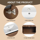 Bathroom Vanity Set With Resin Countertop Sink And 2 Doors, Engineered Wood