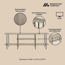 Celine - 3 Shelf Console Table by HouseOfZazla