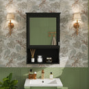 Wall Mounted Bathroom Storage Cabinet With Mirror, Soft Closing Hinges by Unique Piece Furniture